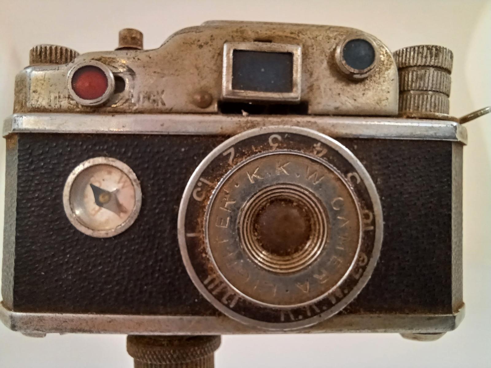 Close up - front of camera