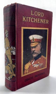 Cover of book about Lord Kitchener showing spine