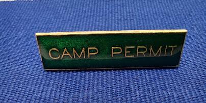 Camp Permit - badge