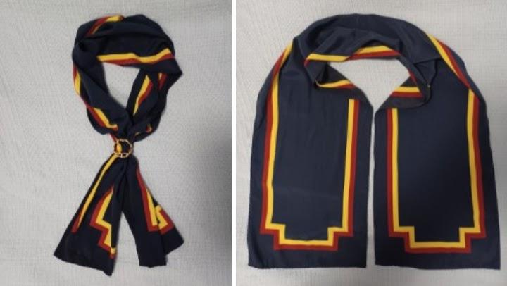 Trefoil Guild scarf