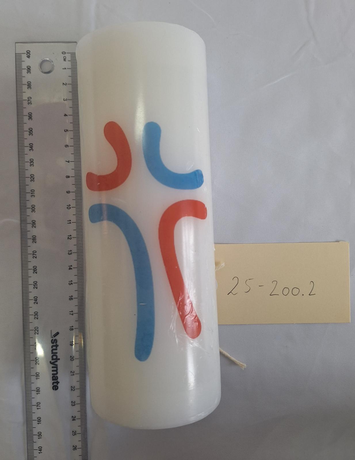 25-200.2 mercycare candle with scale and tag image