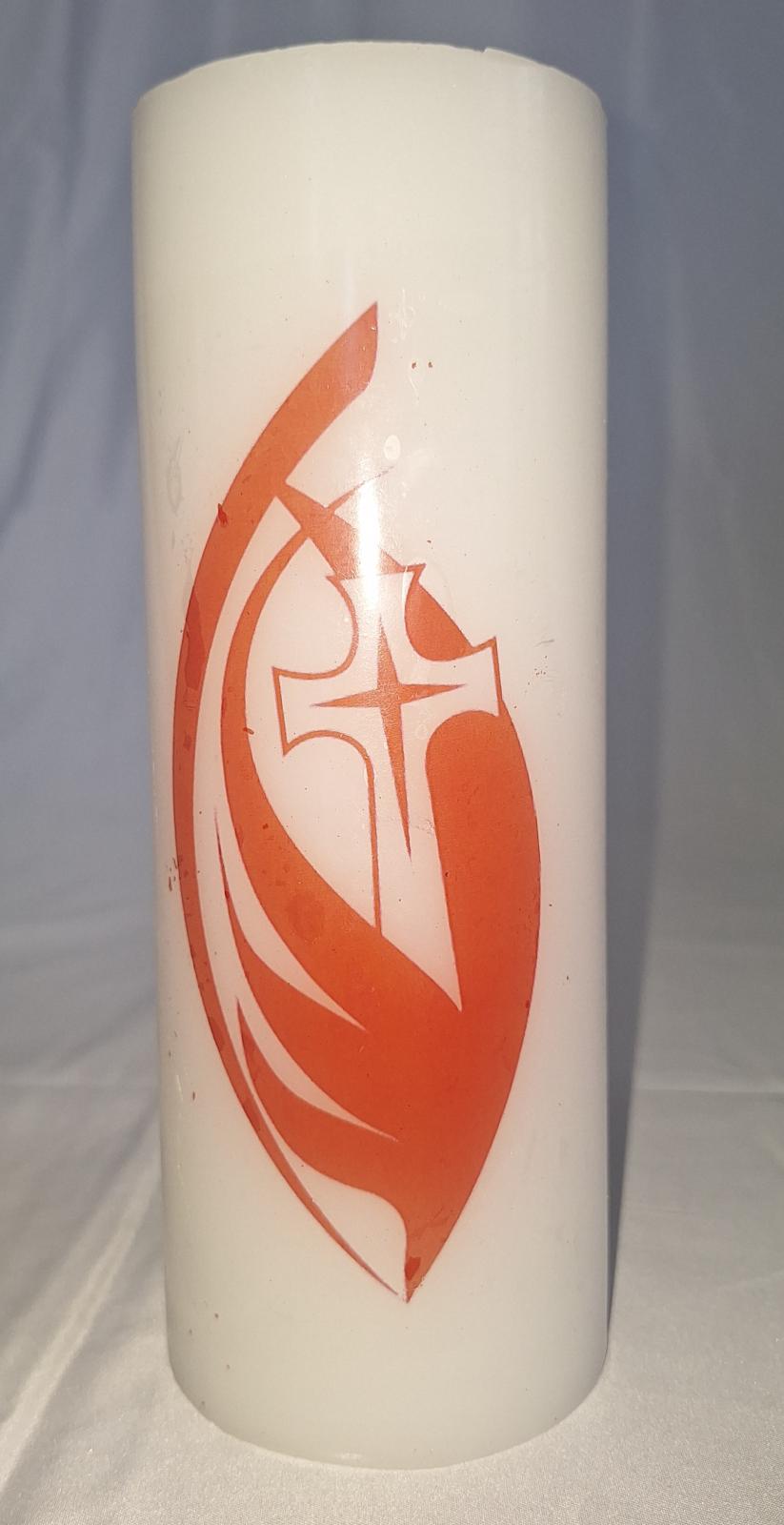 25-200.3 mercycare candle with background image
