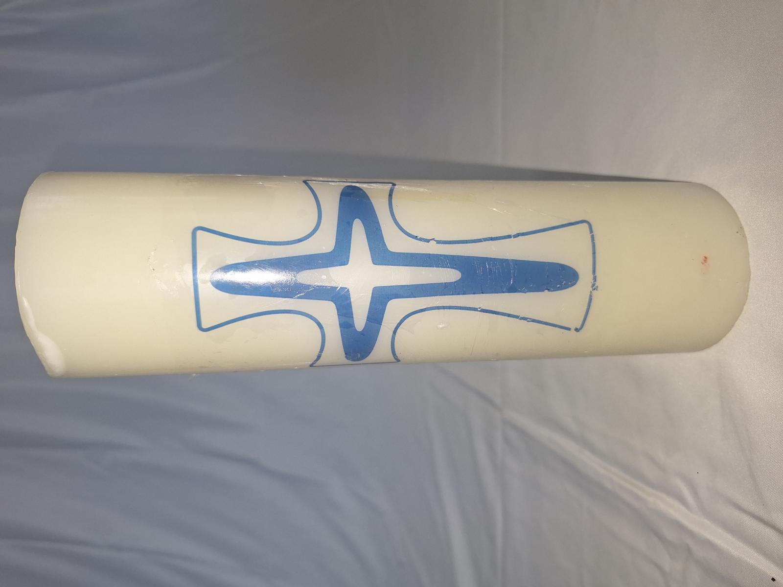 25-200.4 mercycare candle with background image