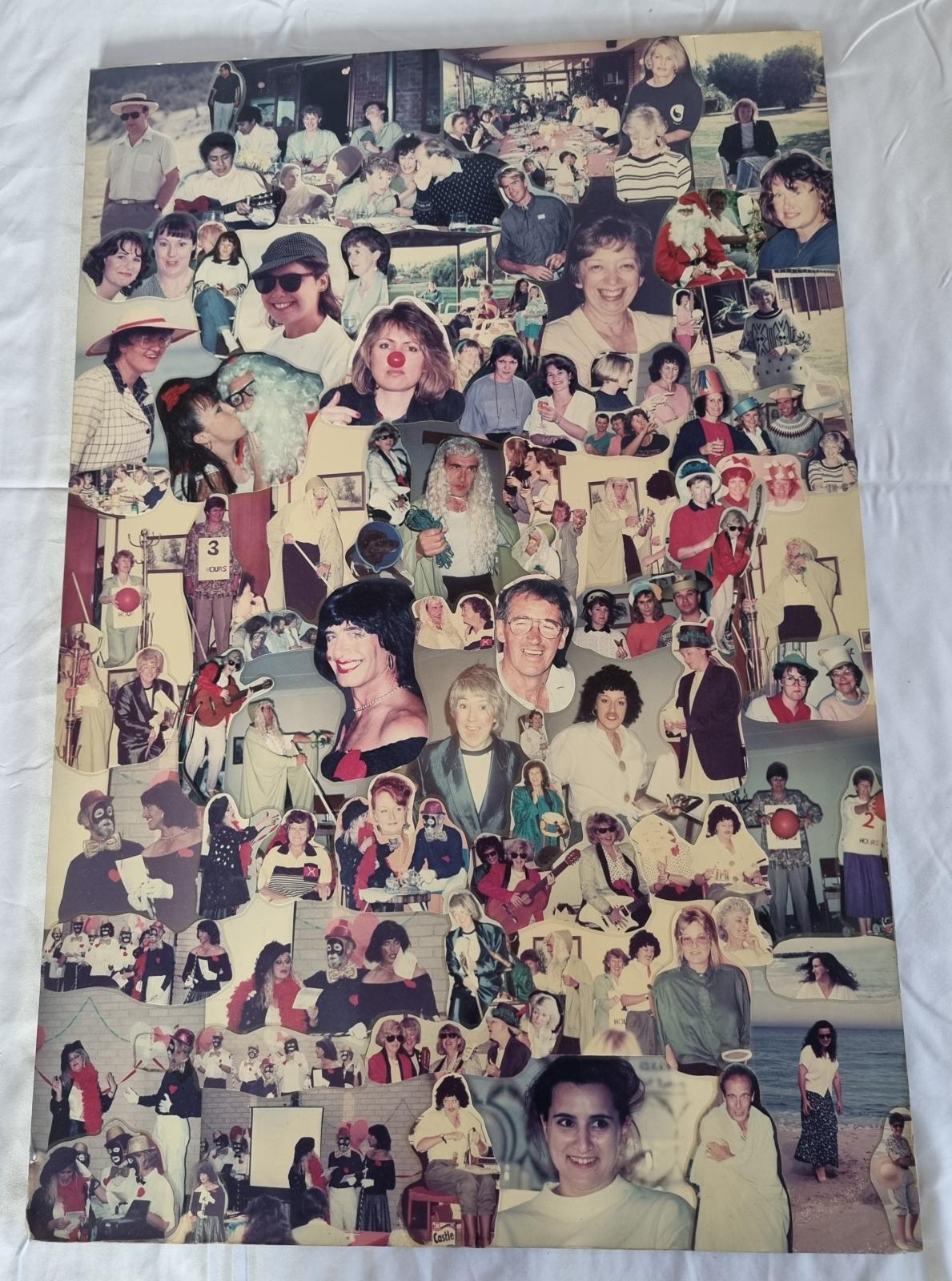 25-209.3 Photo Collage Poster image with background.