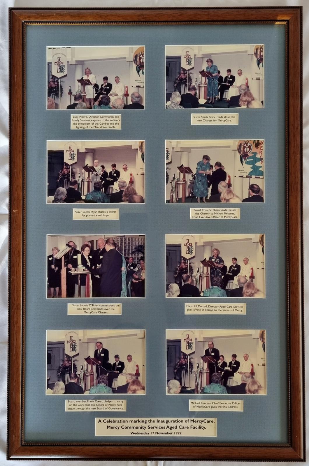 25-211.2 Tall Photo Display Frame image with background. 