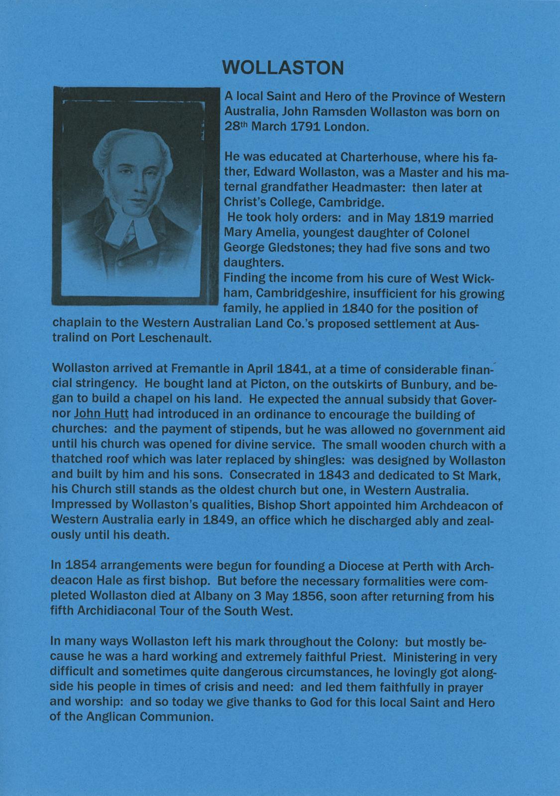 Wollaston House Poster