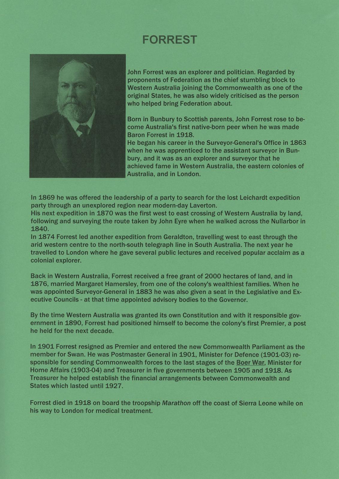 Forrest House Poster