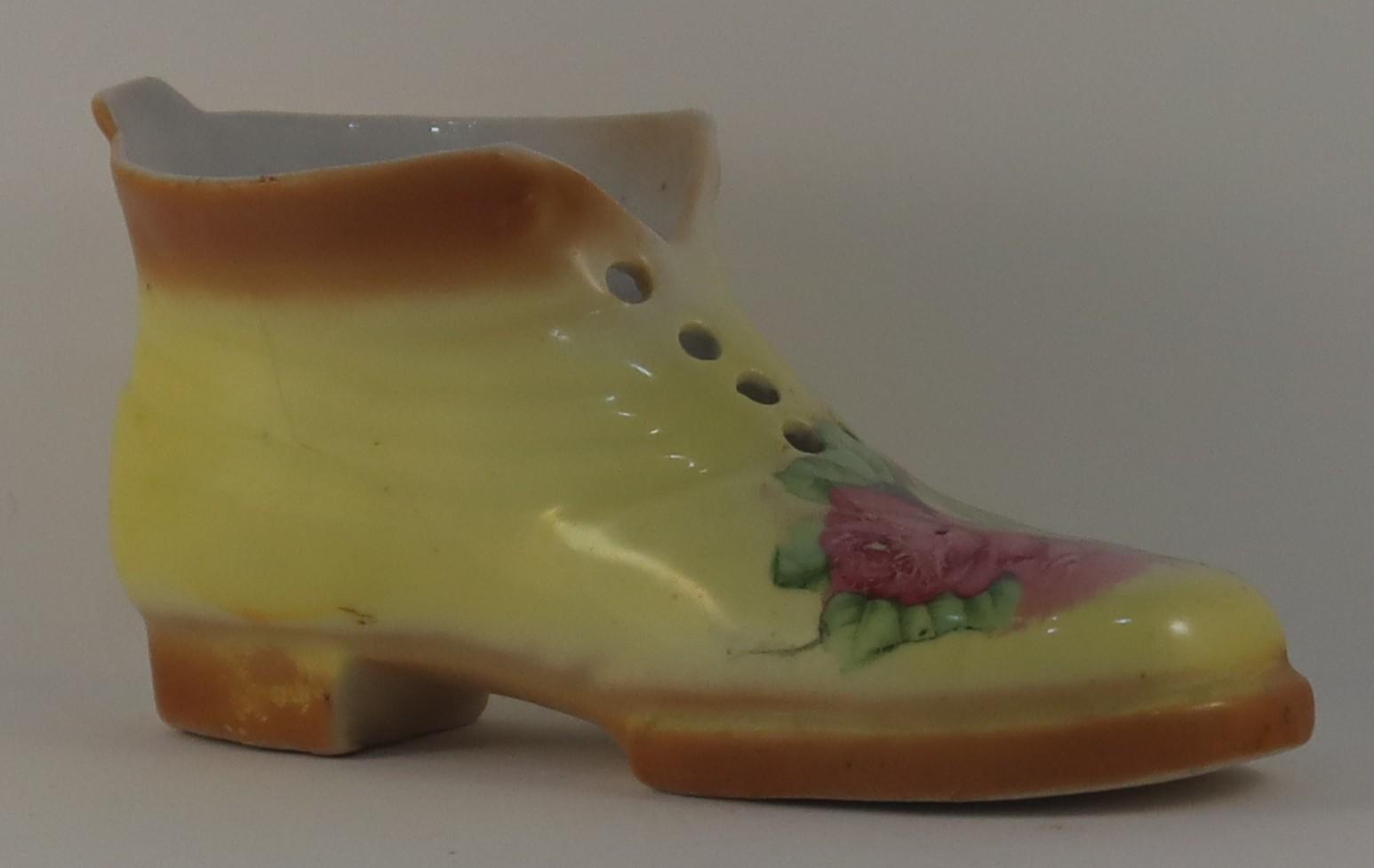 Side of China Painted Boot