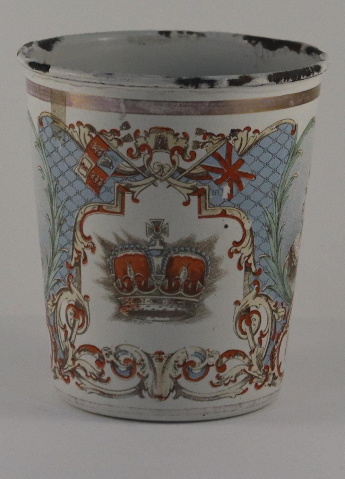 Front of Commemorative Mug for Sixty Years Reign of Queen Victoria
