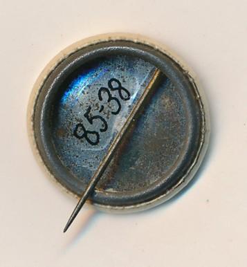 Back of Katanning Centenary Gala badge