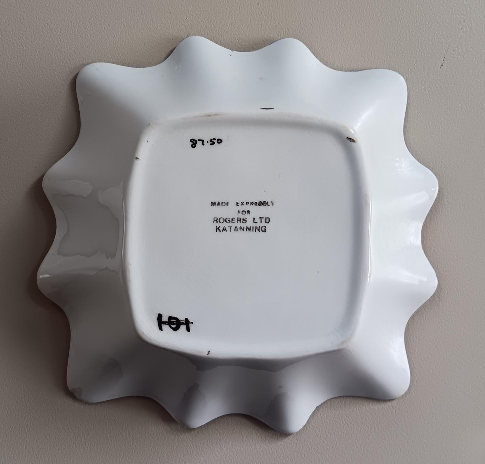 Base of Commemorative Coronation Dish