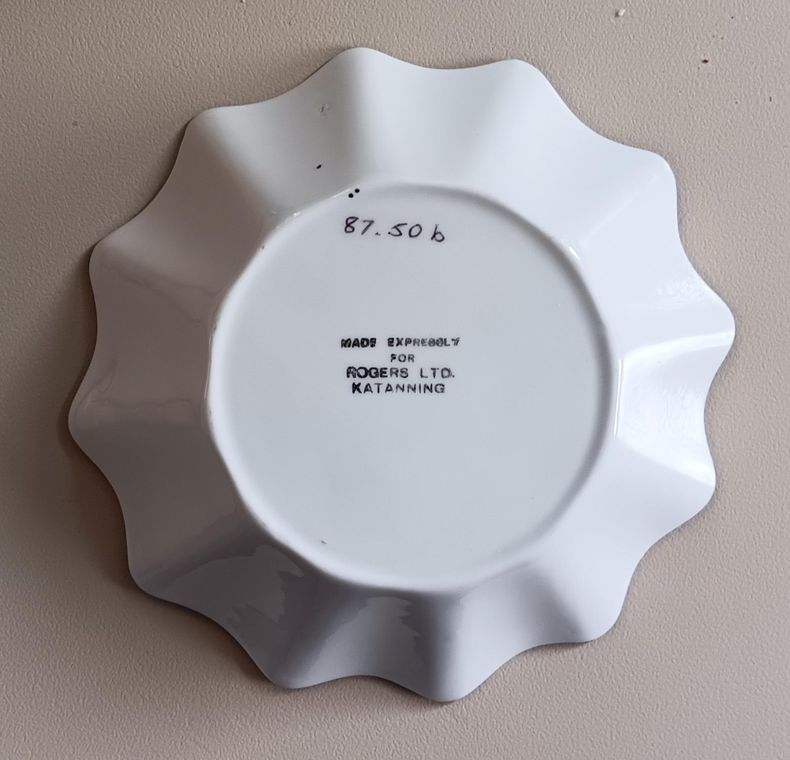Base of Commemorative Coronation Dish 