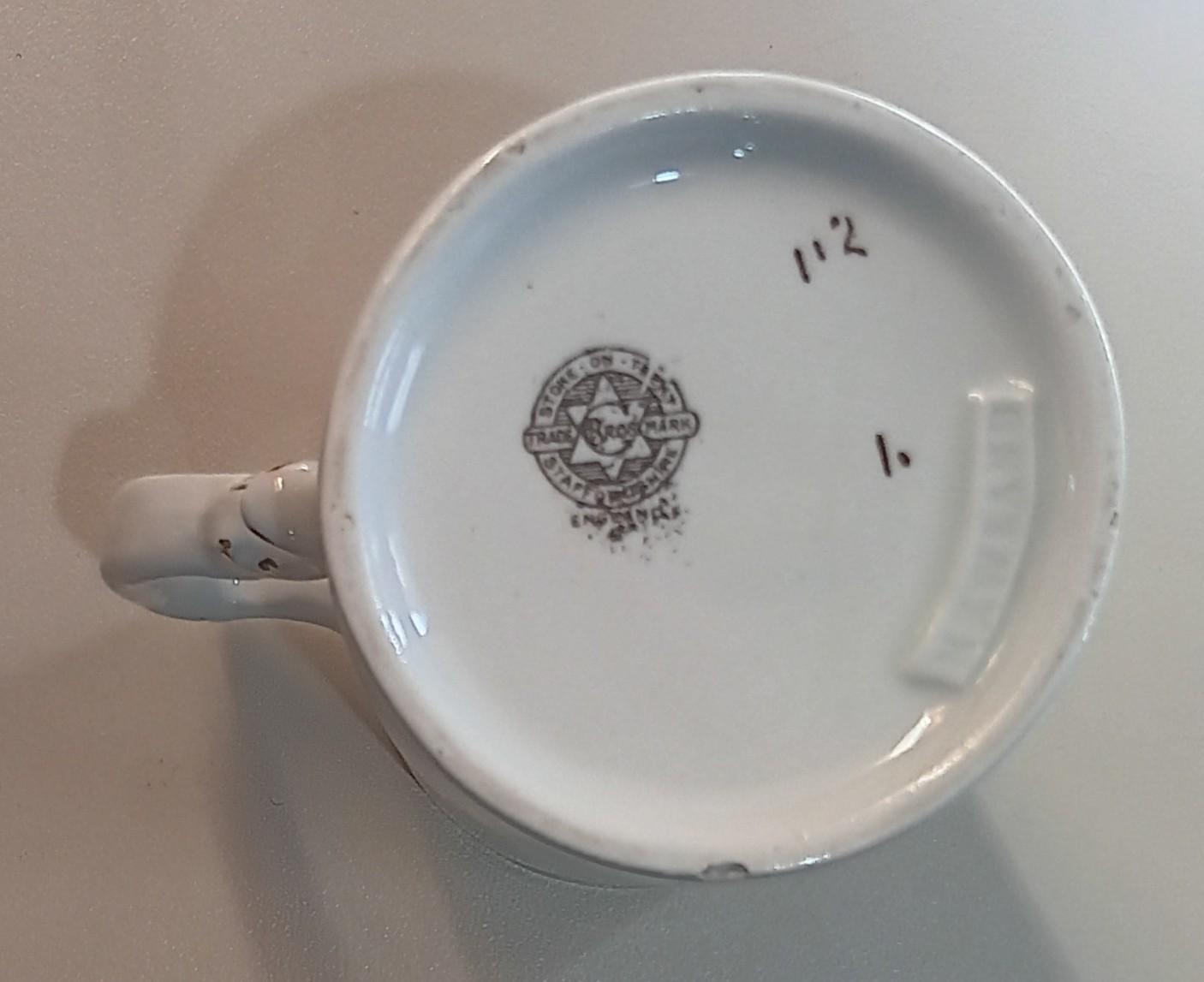 Base of Commemorative Coronation Jug