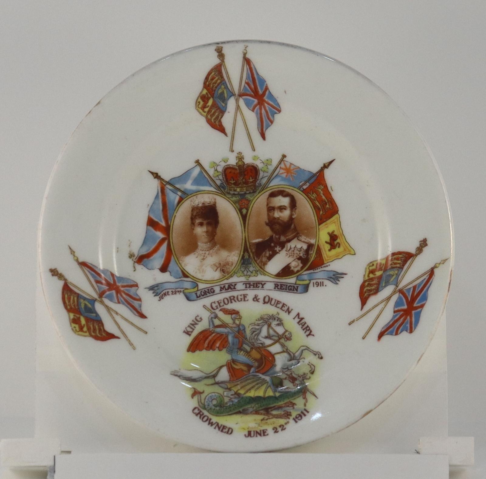 Commemorative Coronation Saucer 