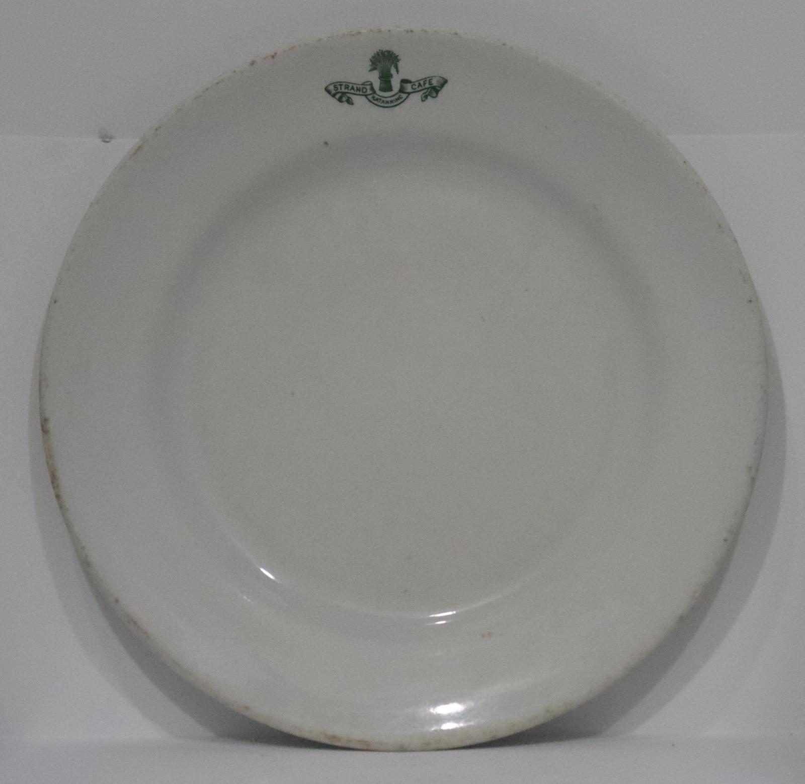 Plate for The Strand Cafe