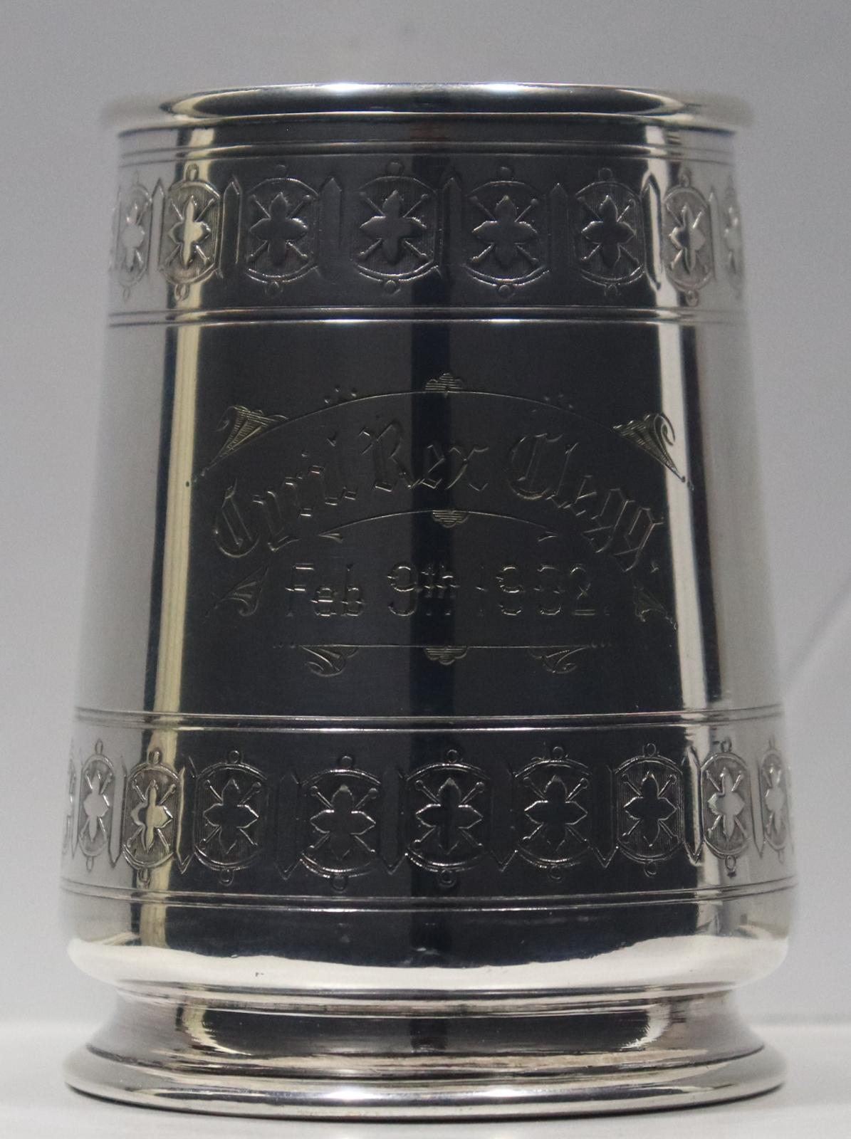 Detail of Christening Mug