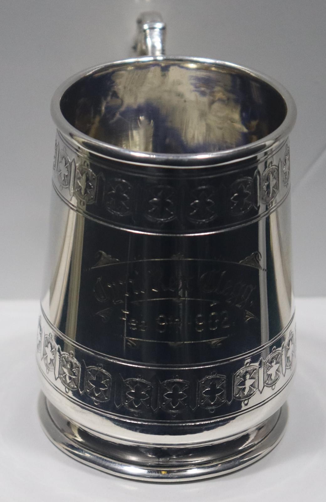 Top view of Christening Mug