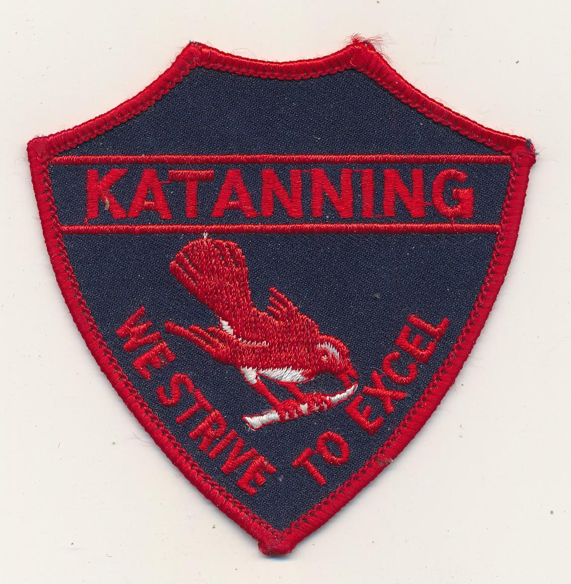 Katanning High School Cloth Badge