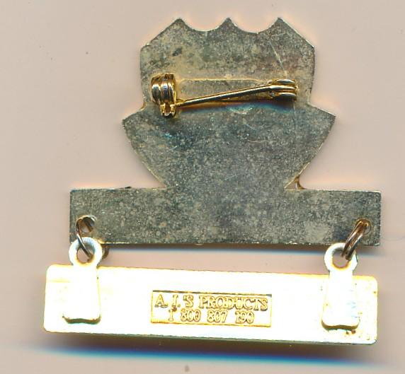 Back of KSH Student Leader Badge