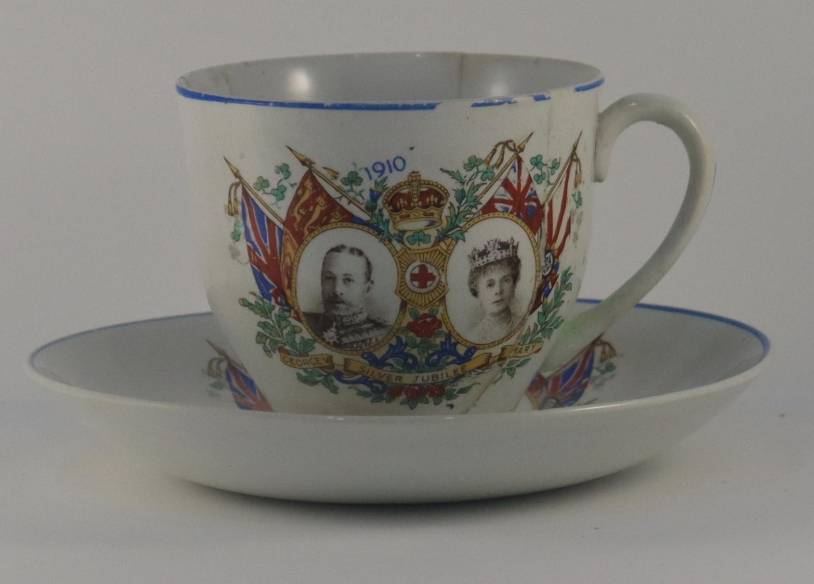 Commemorative Cup and Saucer