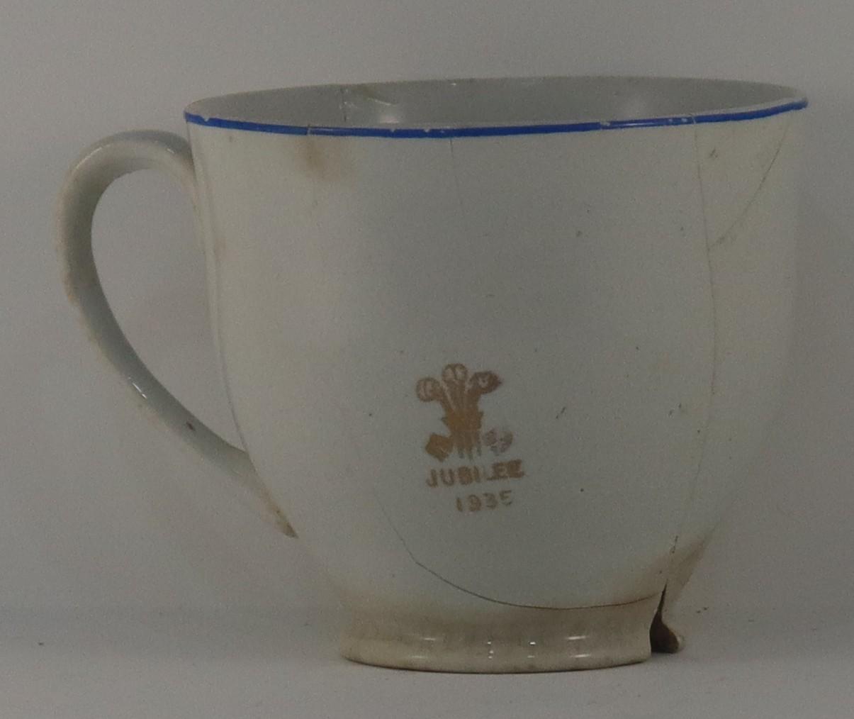 Back of Commemorative Cup