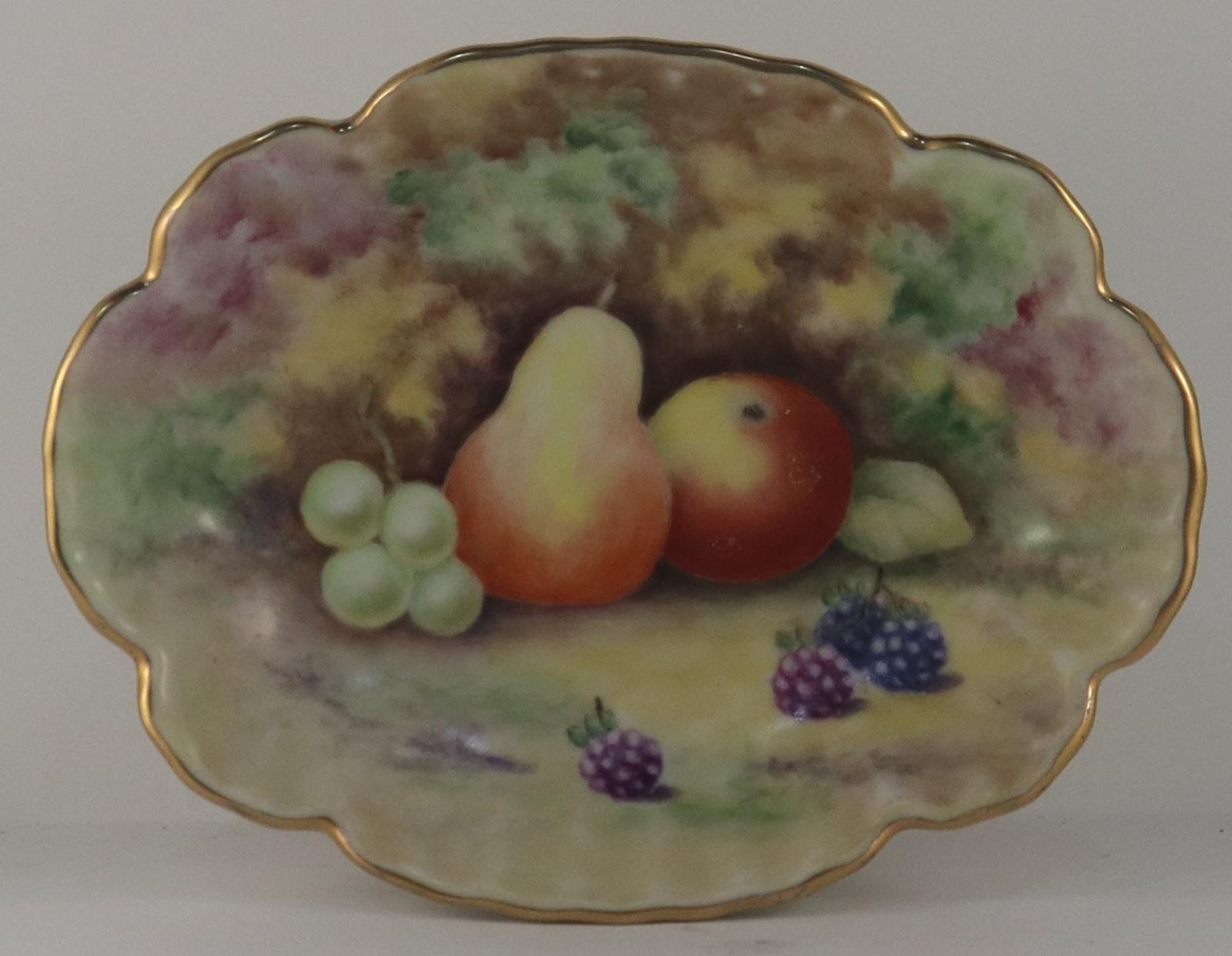 Top view of Fruit Dish