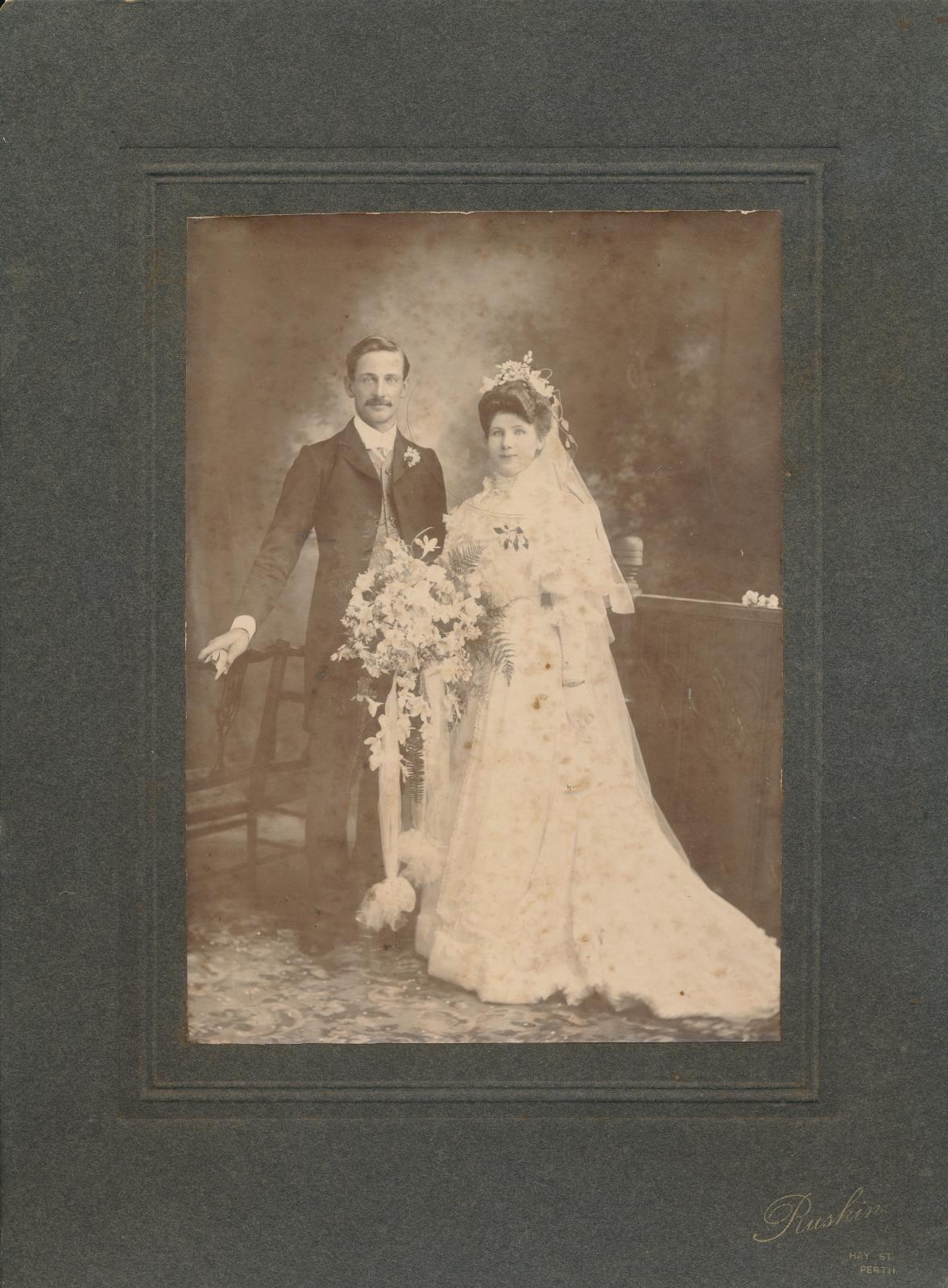 Unknown Bridal Couple