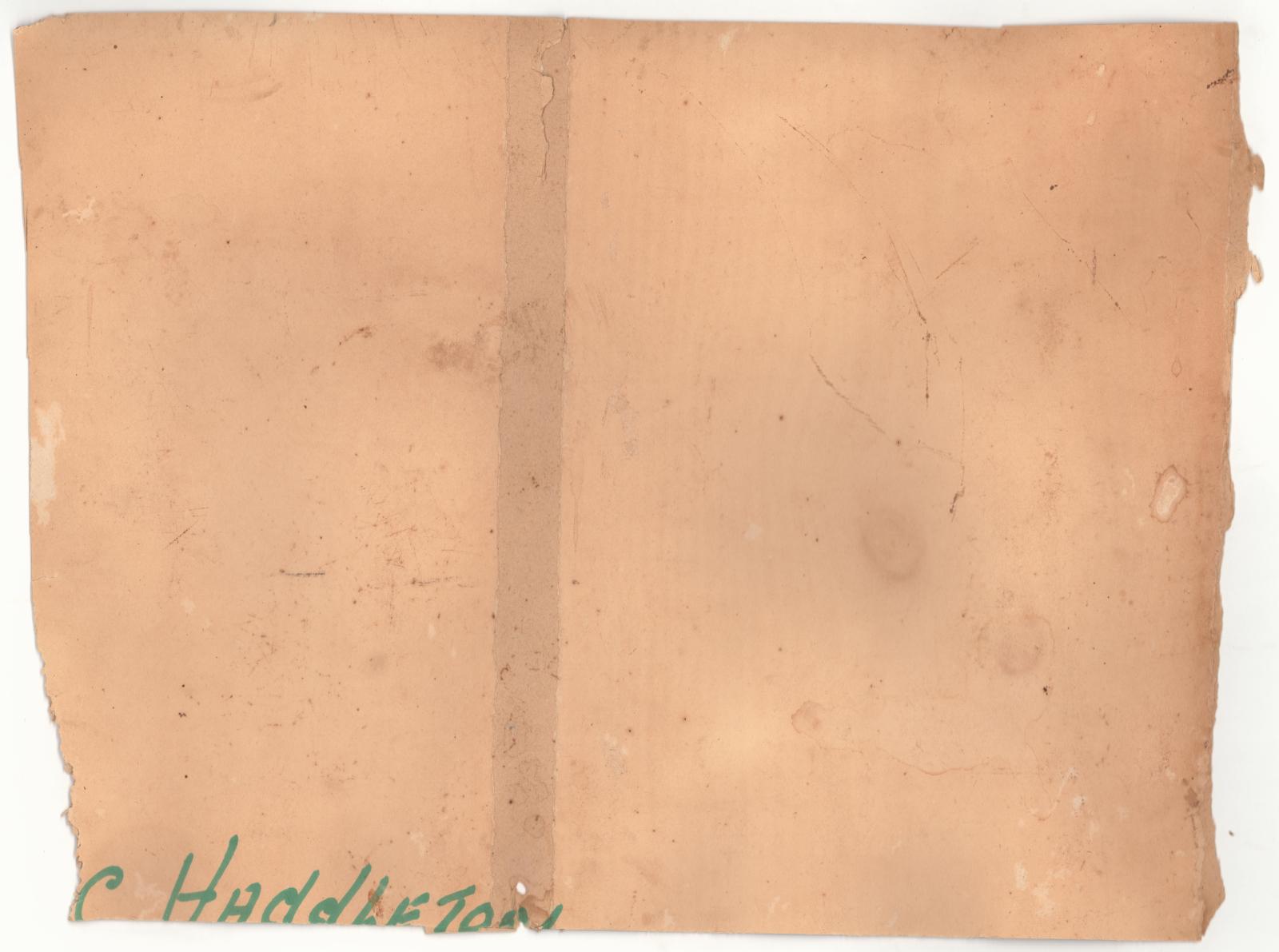 Back of photograph of Katanning Flour Mill