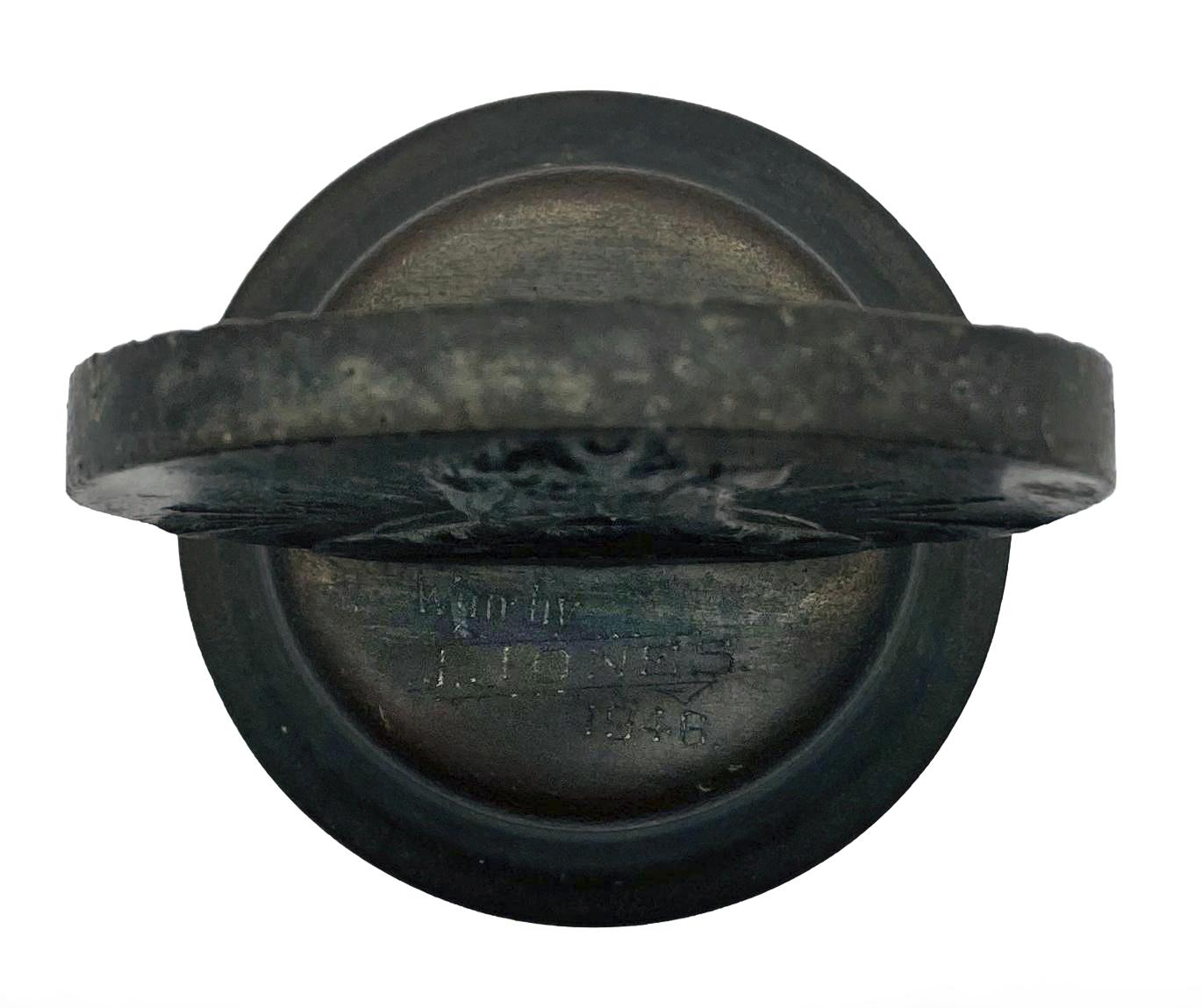 Victorian Golf Association War Medallion from above