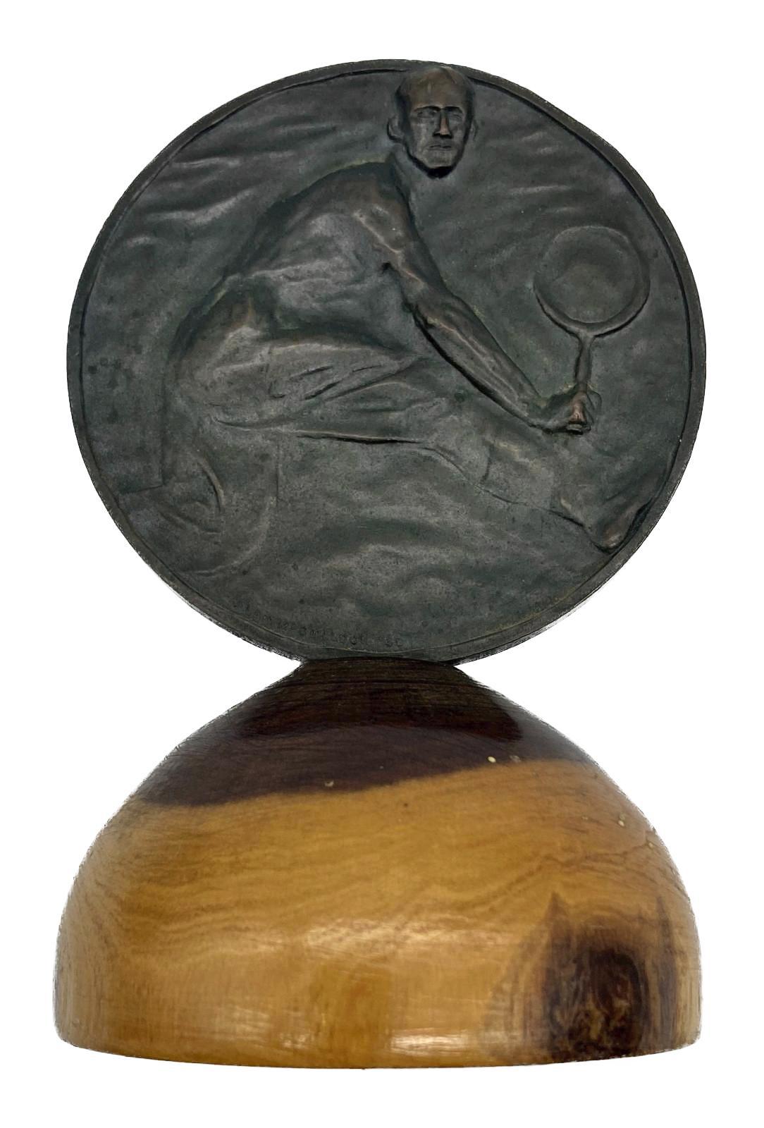 Victorian Golf Association War Medallion from other side