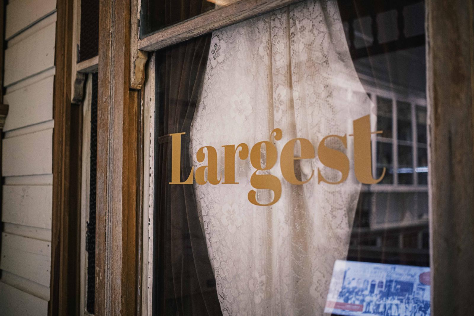 50 Objects 50 Years (Largest - Smallest)