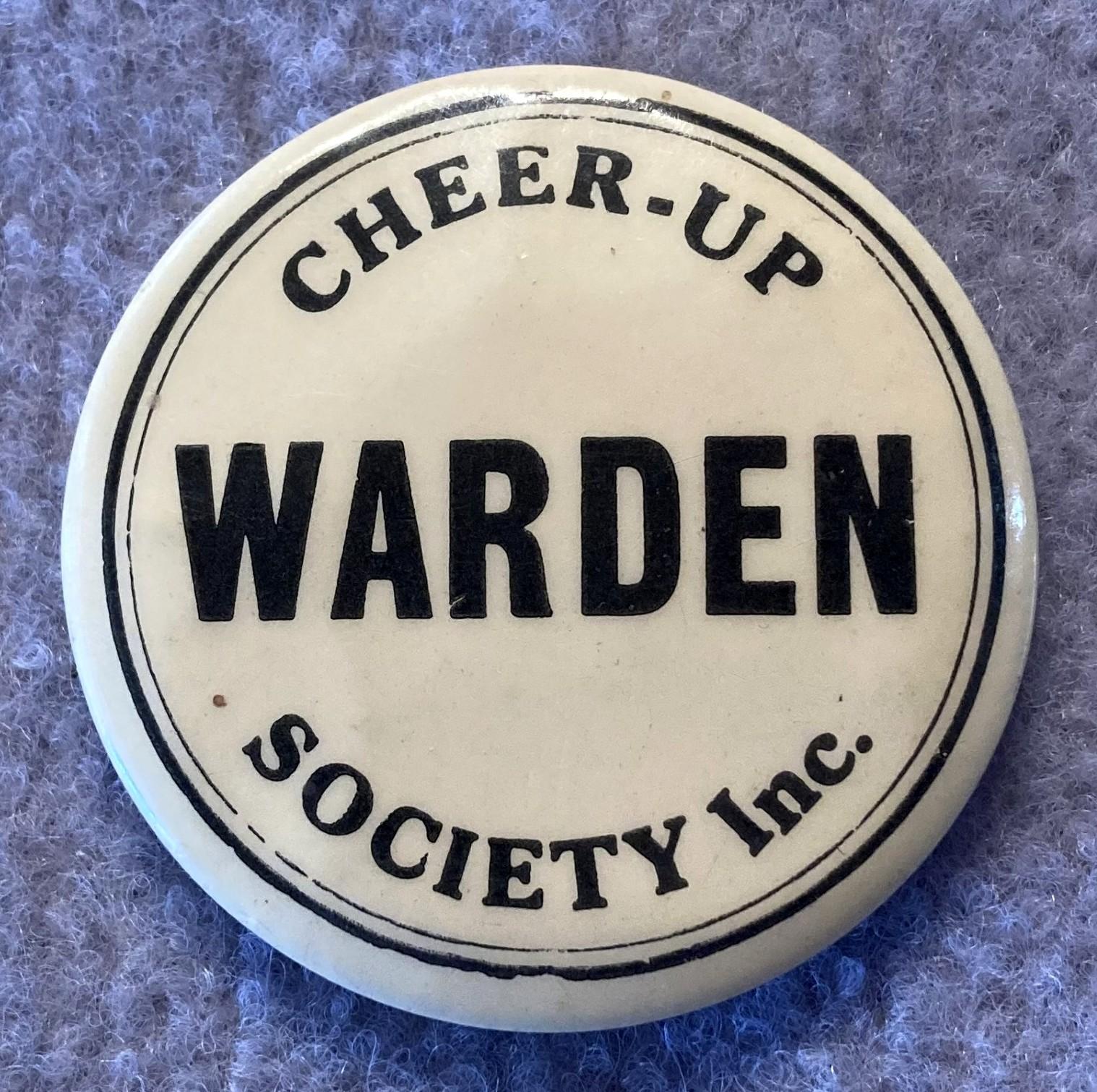Cheer-Up Society Warden's badge
