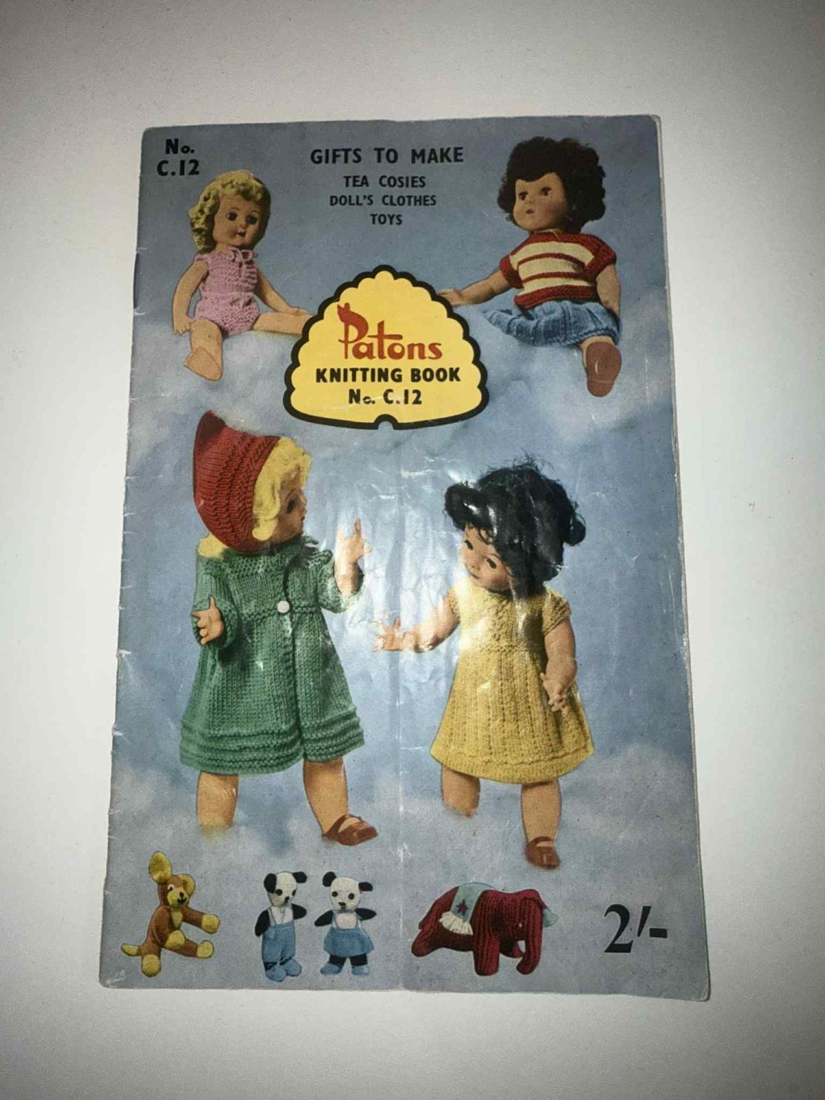 Front Cover - Patons Knitting Book No. C. 12