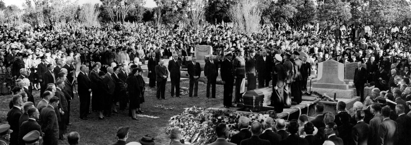 Funeral panorama