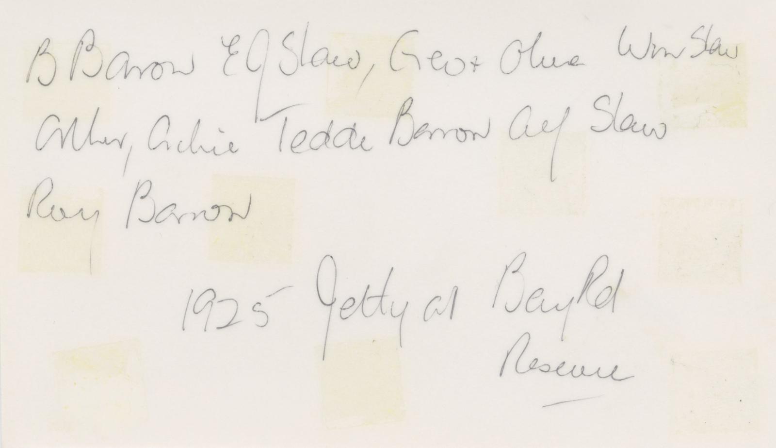 Shaw Family On The Bay Road Reserve Jetty