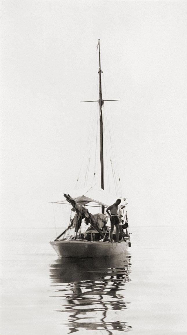 Yacht 'Genesta' At Rest