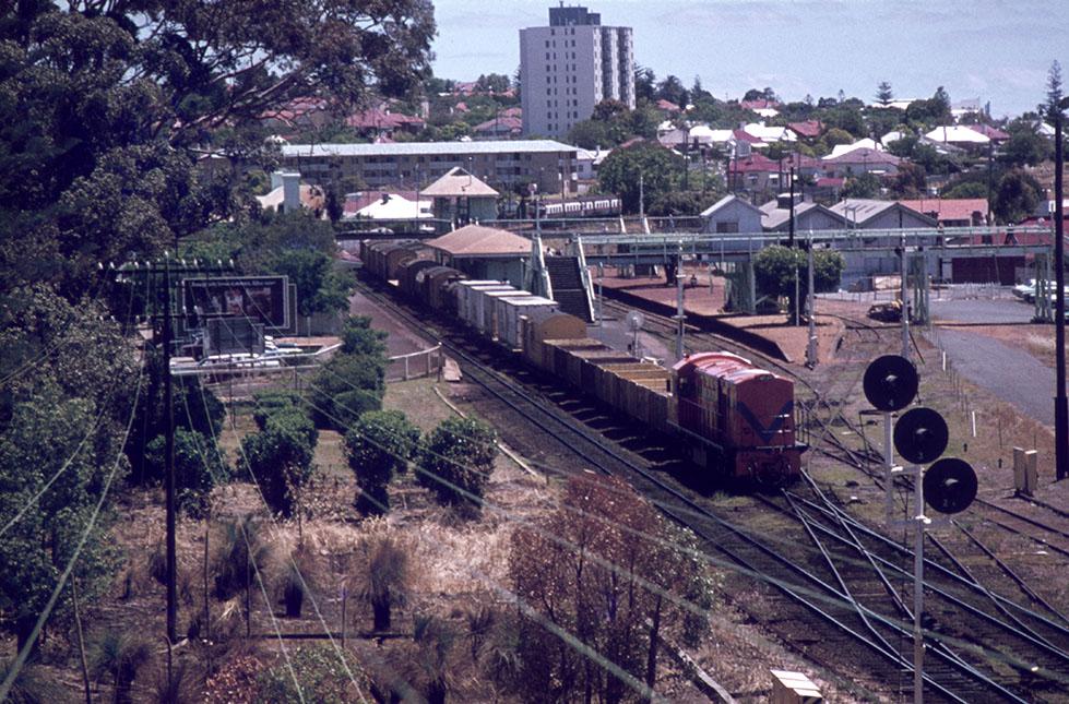 Claremont Railway Station And Yard