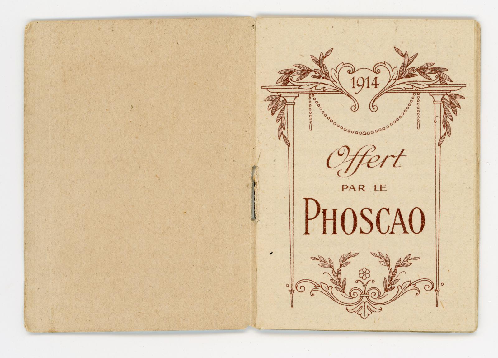 First World War French Souvenir Booklet collected by Pte. Edward Charles MOUCHEMORE 6351