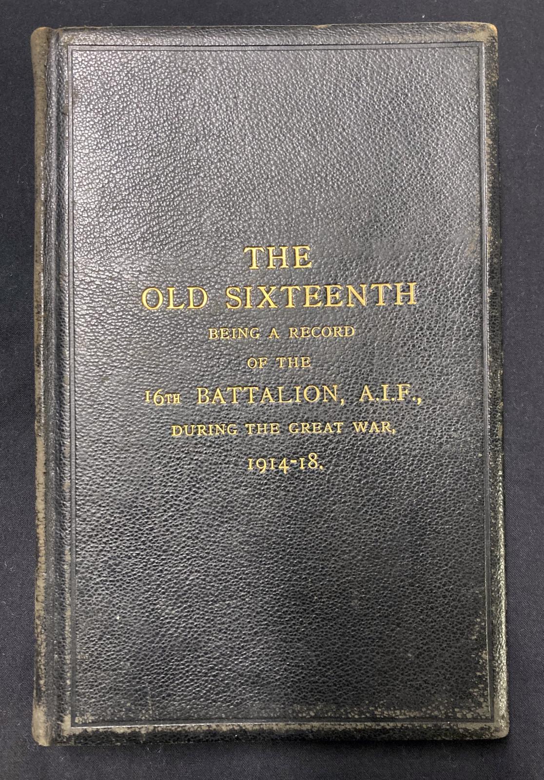 The Old Sixteenth Cover