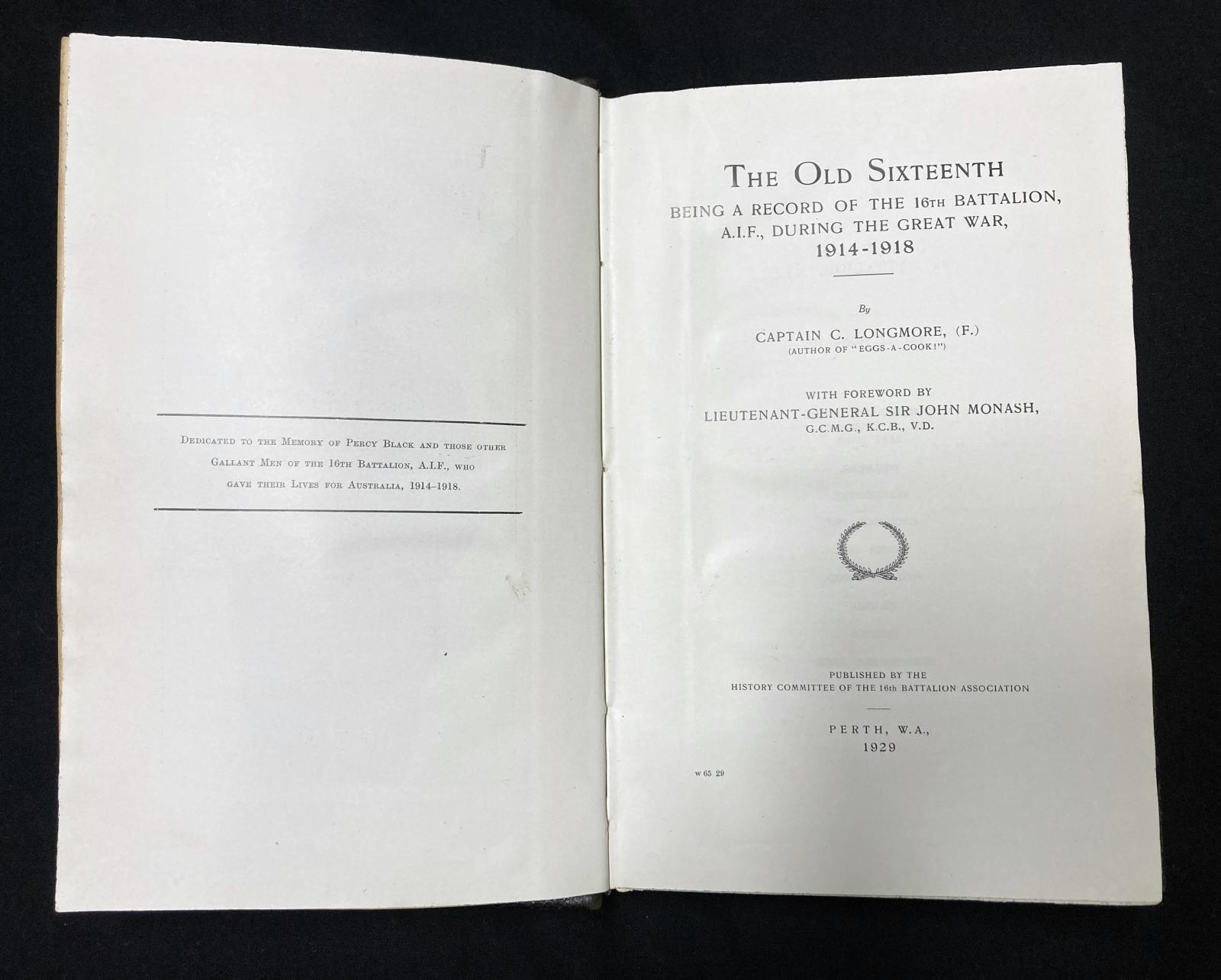 The Old Sixteenth Inside