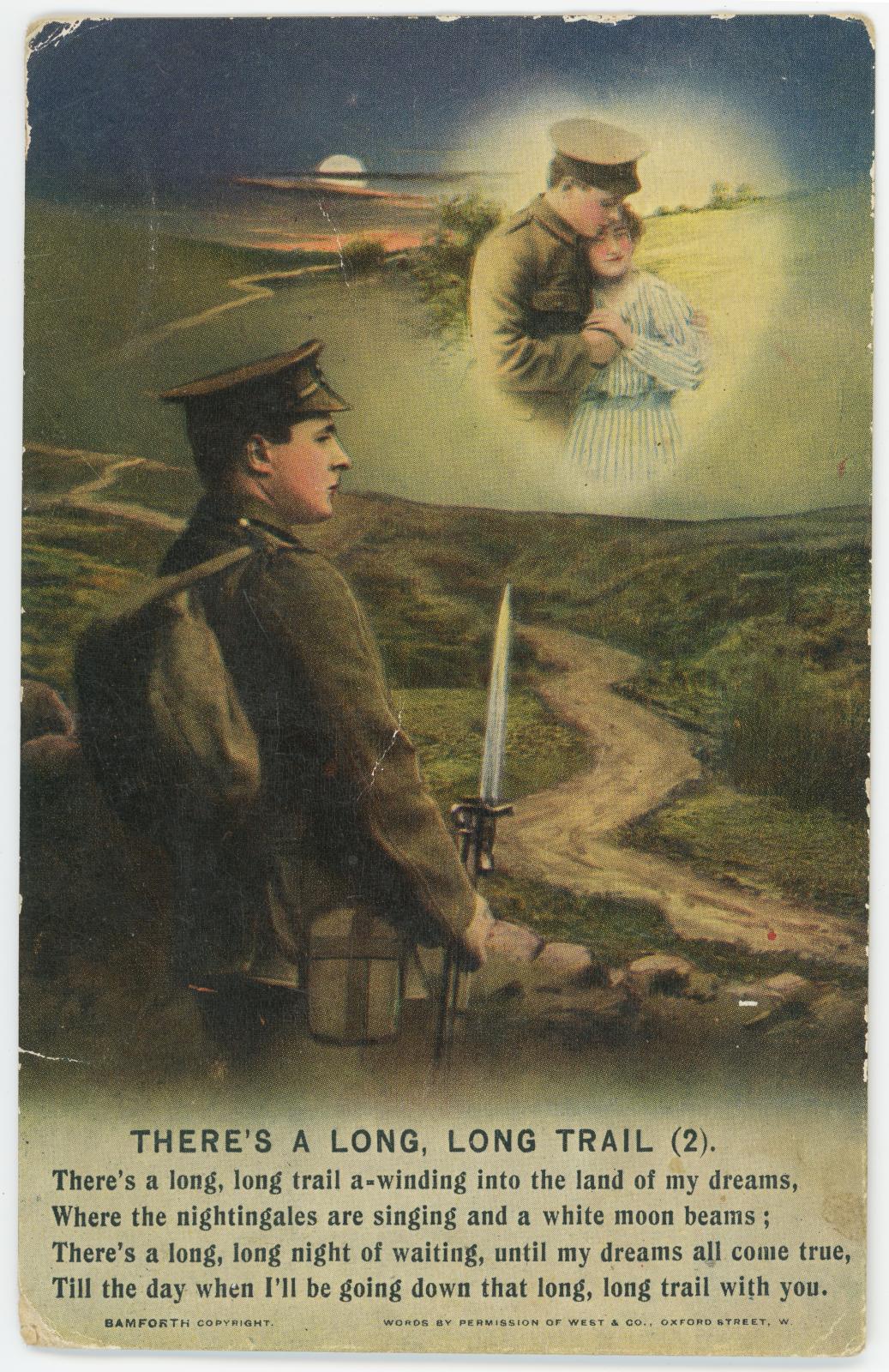 First World War Postcard sent to Charles MOHR