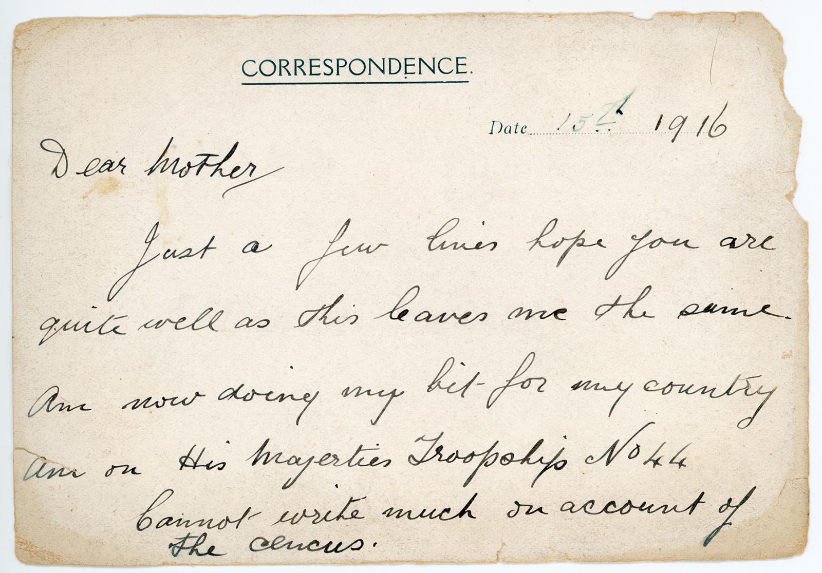 Daino-Color Letter Card 2 Back