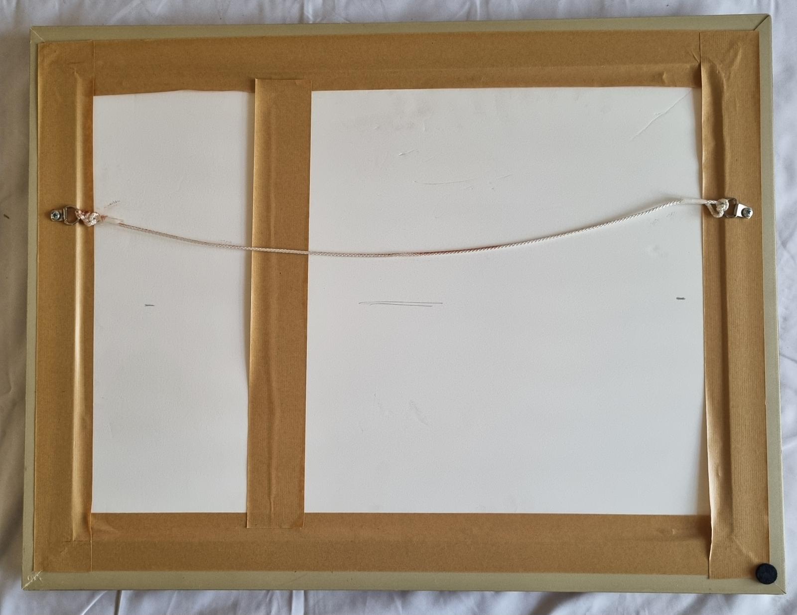 25-219.1 Large Landscape Photograph Taken Outside of the Wembley Campus Chapel back-side image with background.