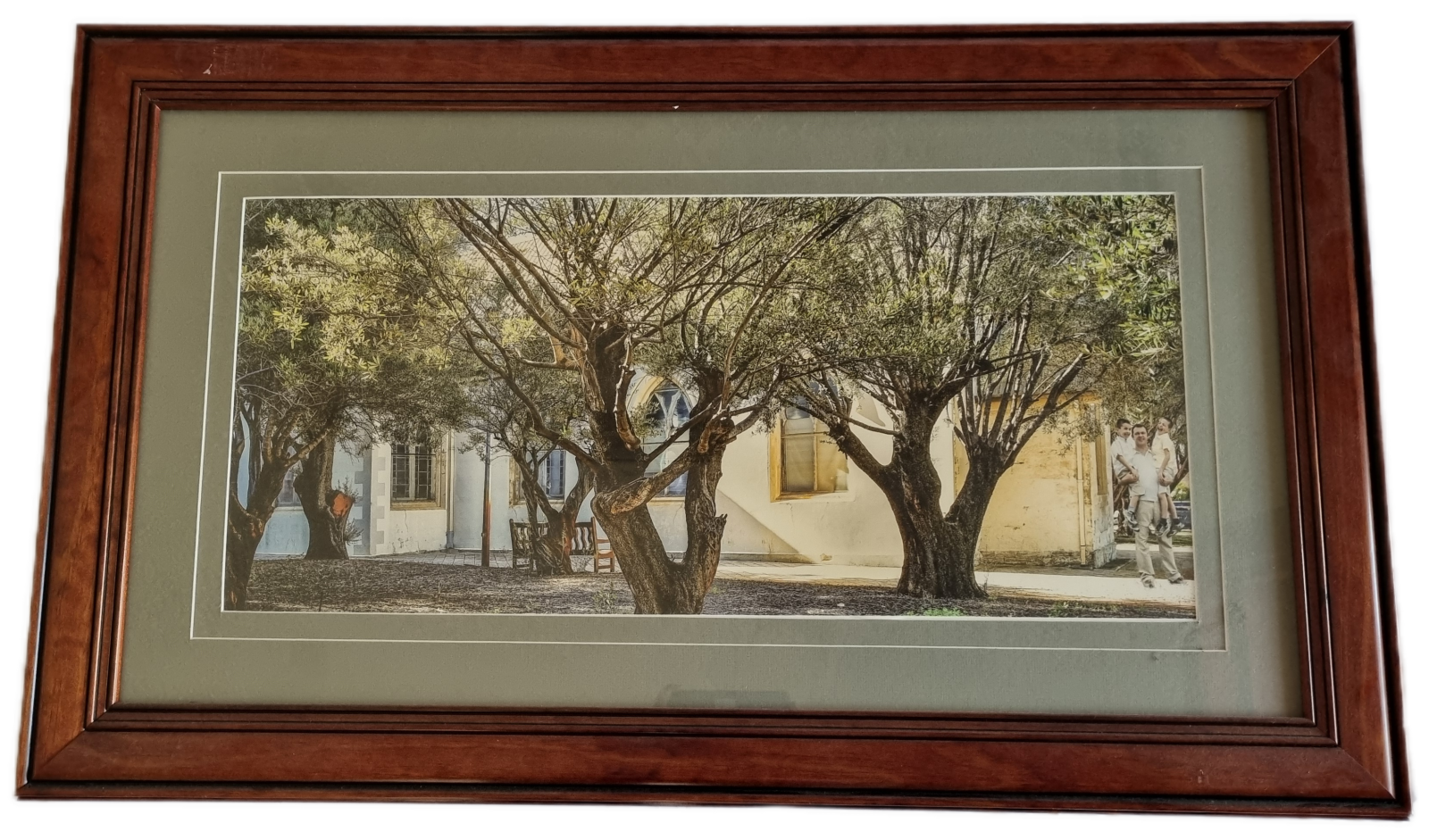 25-220 Large Landscape Photograph Take Outside of Wembley Campus Chapel image without background.