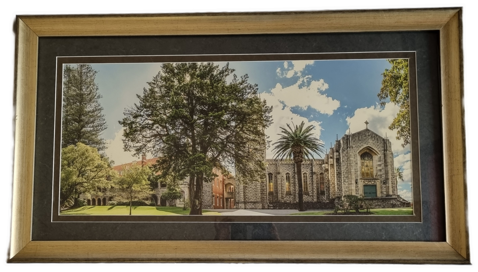 25-223 Landscape Photograph Taken of the Outside of the St Michael - The Archangel Chapel image without background.