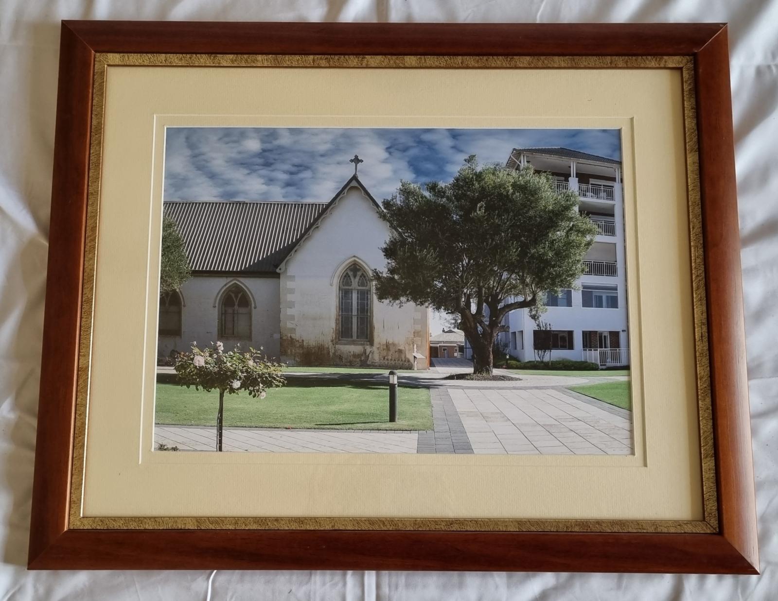 25-224 Landscape Photograph Taken of Sr Martin Kelly Centre on the Wembley Campus front-side image with background.
