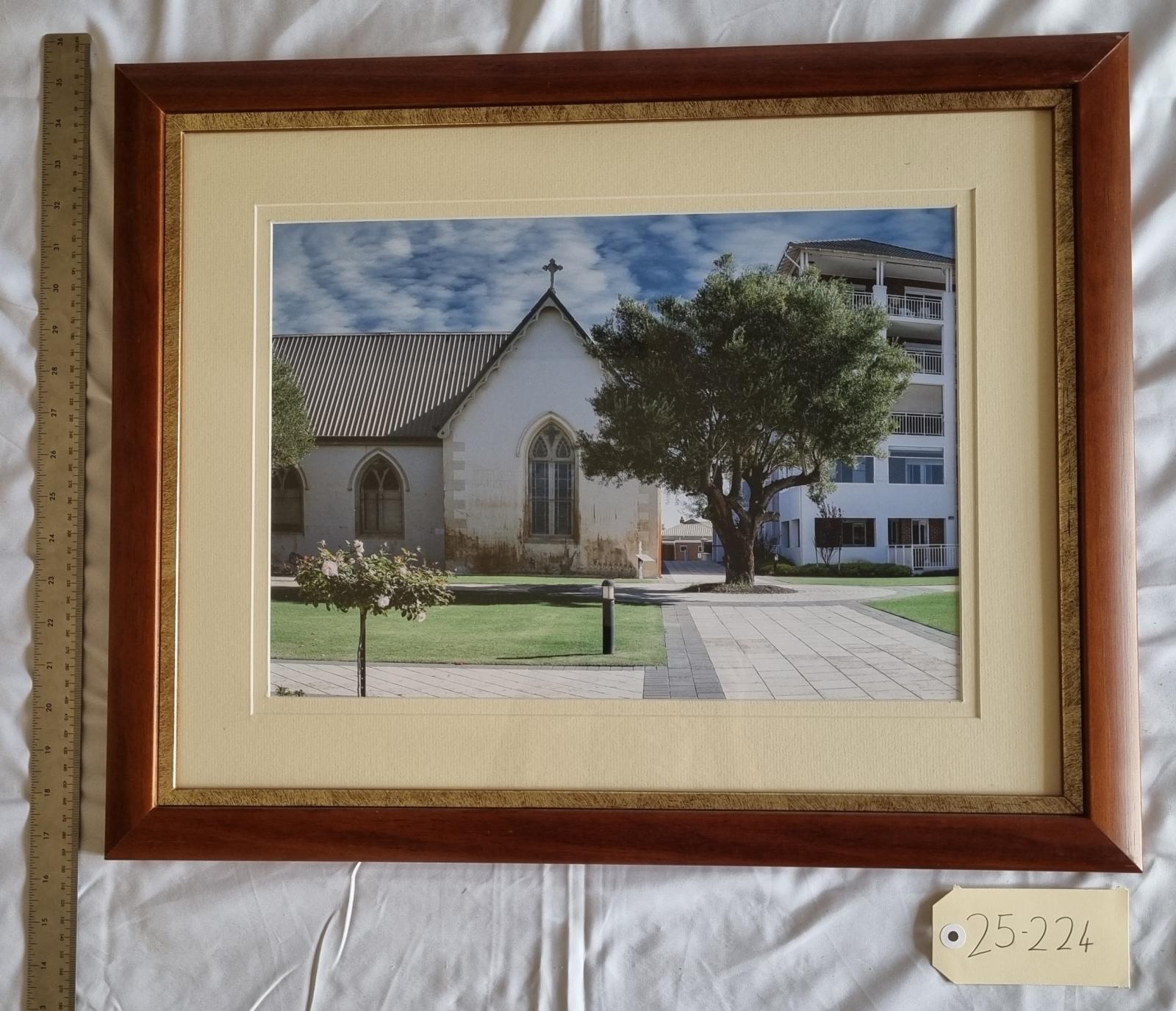 25-224 Landscape Photograph Taken of Sr Martin Kelly Centre on the Wembley Campus image with scale and tag.