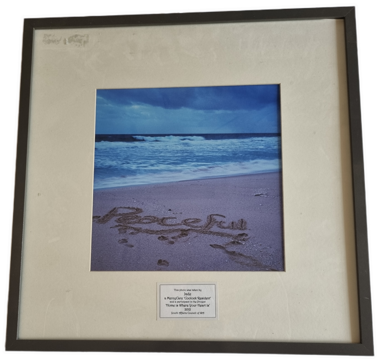 25-225.3 Landscape Photograph of Beach from collection 'Home is Where You Heart is' image without background.