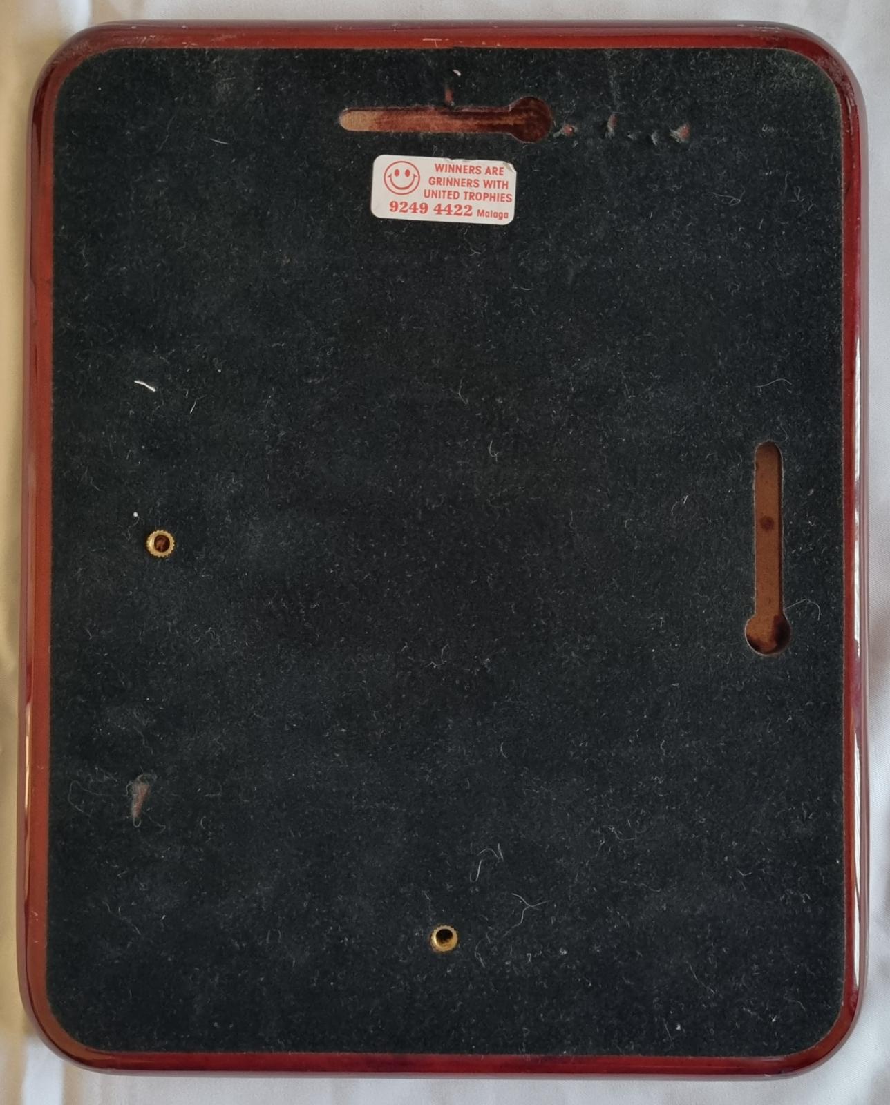 25-227 Plaque Commemorating official opening of Workforce Development Centre Mirrabooka back-side image with background.