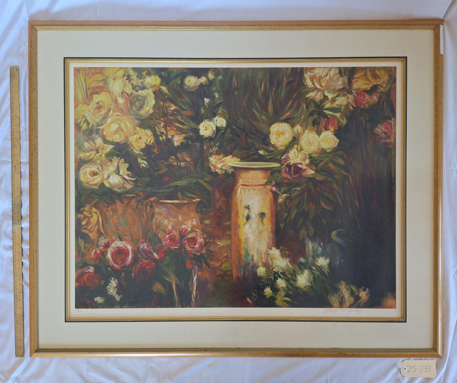 25-233 Print of Still-life image with background 